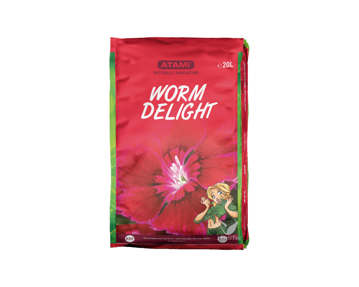 Worm Delight humus de lombriz 20 L Atami