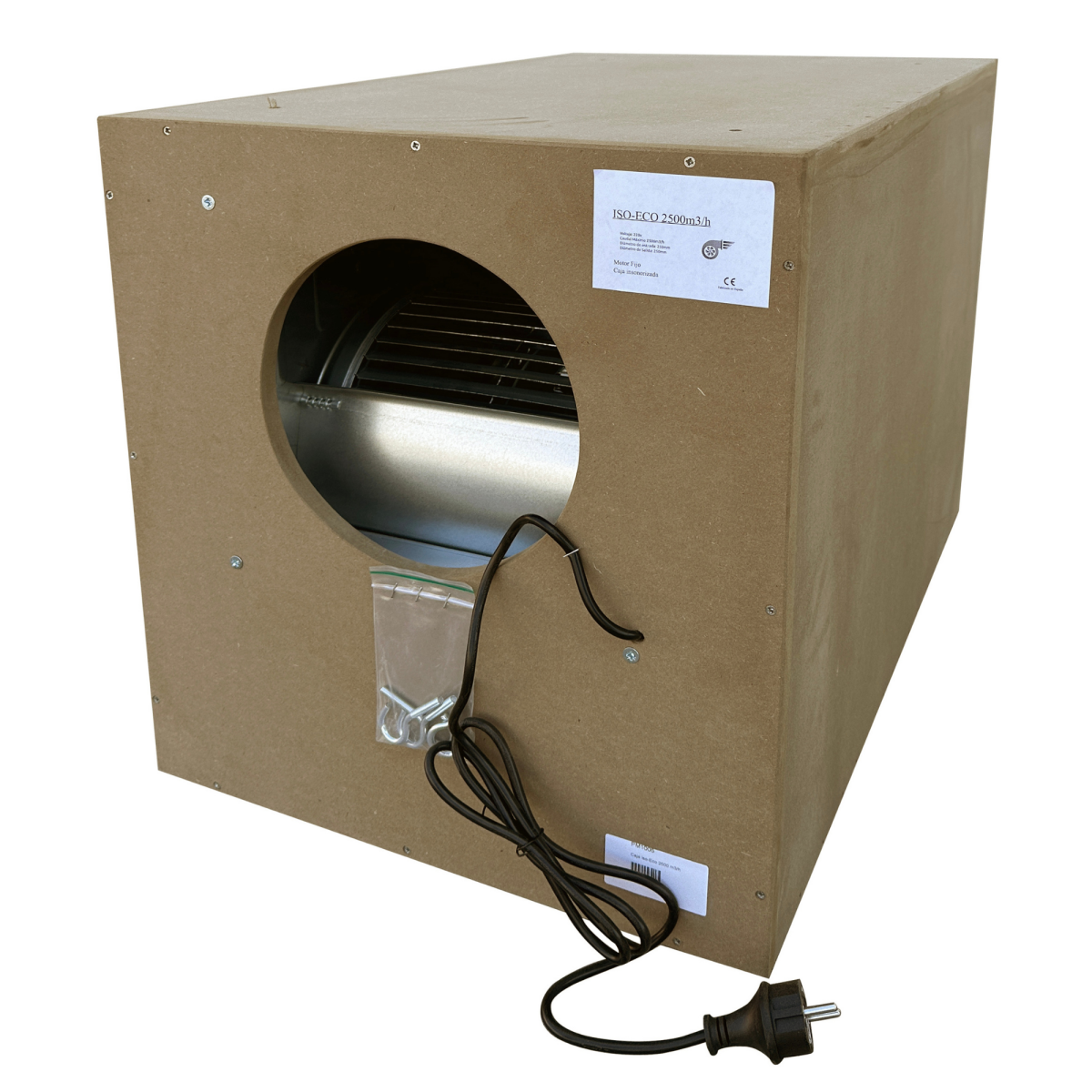 Caja iso-Eco 3250 m³/h