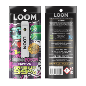 Vaper desechable Loom Durban Poison 1ml Superior Mix Acan