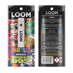 Vaper desechable Loom Zkittlez Indica 1ml Superior Mix Acan