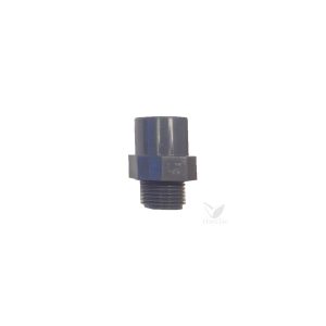 Terminal Rosca Macho Flora PVC