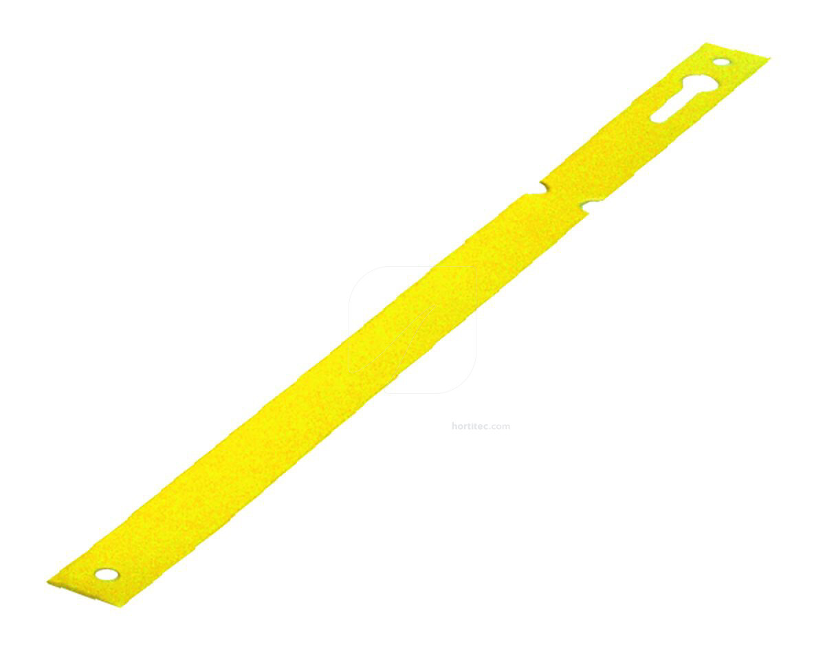 Etiqueta bucle amarilla 2x21cm (100 uds)