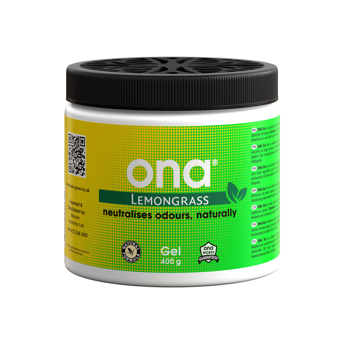 Ona Gel Lemongrass 400 gr Ona