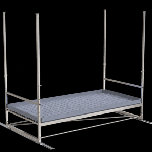 Single-tier Track Rolling Growing Rack 1,2x10,8m Vdl