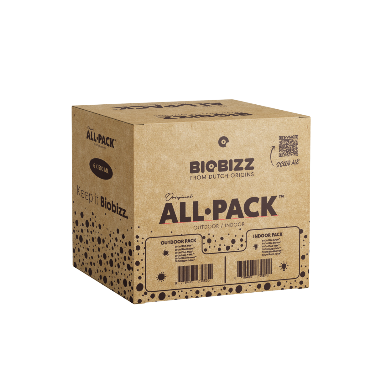All-pack Outdoor 500 ml Biobizz - Image 2