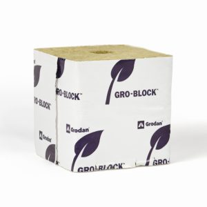 Grodan bloque 100x100x65 mm ag. pequeño improved