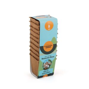 Seedling pot cuadrada 8 x 8 cm (10 u) Farmer´s Choice