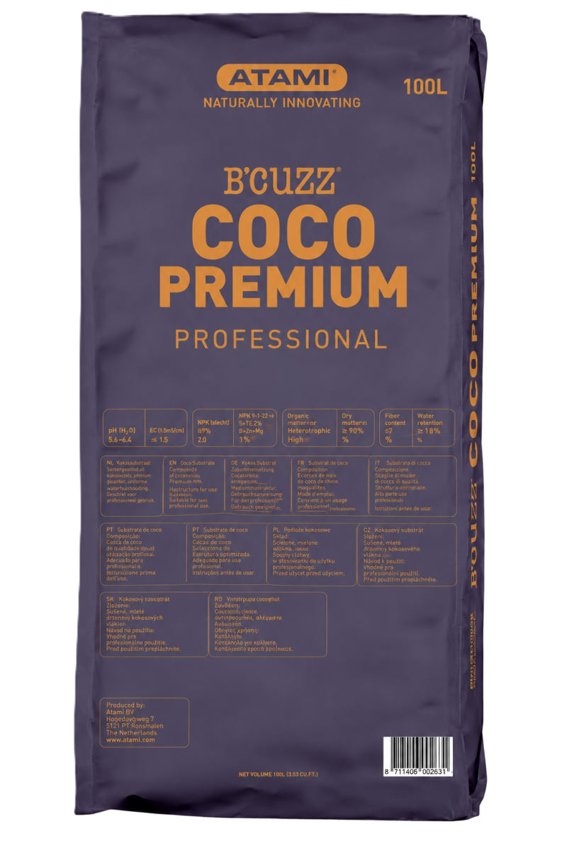 Sustrato Coco Premium Professional 100 L Atami