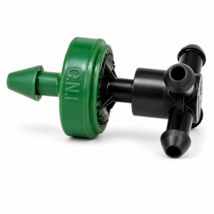 Gotero PCJ 8 l/h con distribuidor de 4 salidas cónicas