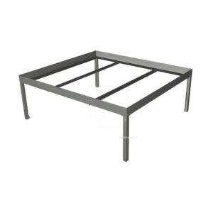 Soporte para bandeja gris (1 x 2,05 m)