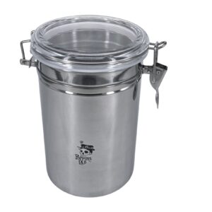 Bote hermético de acero inoxidable 1800ml -173mm Poppins Lab
