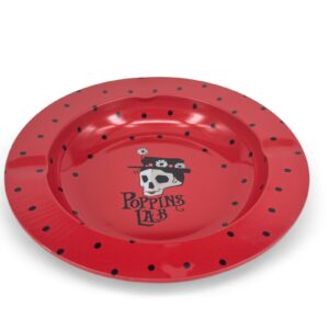 Cenicero de metal redondo puntos 138mm Poppins Lab