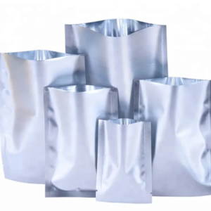 Bolsas de almacenamiento de aluminio sellable negra 45x56cm 3 capas (50 uds)