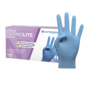 Guantes Nitrilo azul 3,5 talla L