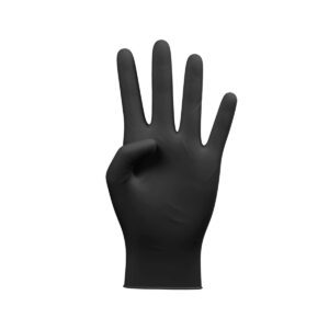 Guantes nitrilo negro 6 gr talla L