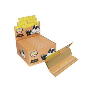 Brown King Size Slim + Filter Flying Papers