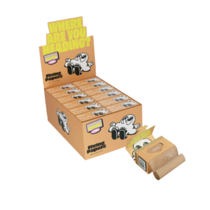 Brown Slim Rolls + Filter Flying Papers