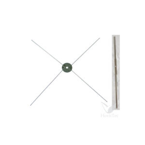 Kit rec cuchilla cruzada y recta  peladoras 24'' (60,96 cm)