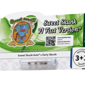 Sweet Skunk F1 Fast Version (3) 100% Sweet Seeds