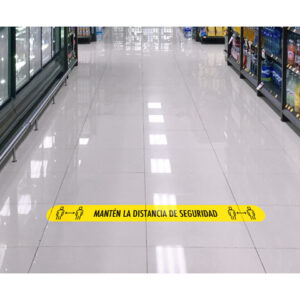 Vinilo suelo largo amarillo esp
