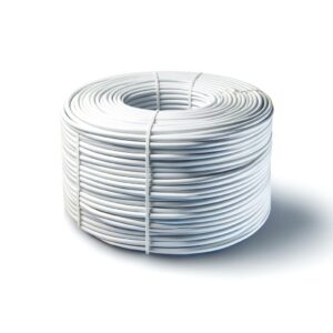 Microtubo polietileno blanco/negro 5 Ø 100 m