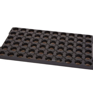 Bandeja plástico 22 mm 104 alv (25 uds) Jiffy