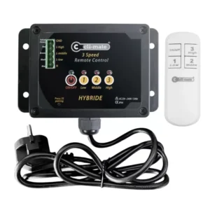 Controlador manual hibrid 3 velocidades con mando Cli-mate