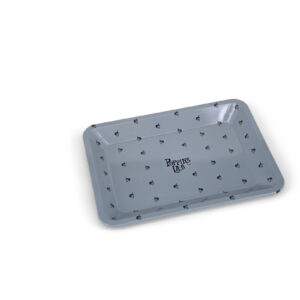 Bandeja de metal puntos 180x125mm Poppins Lab