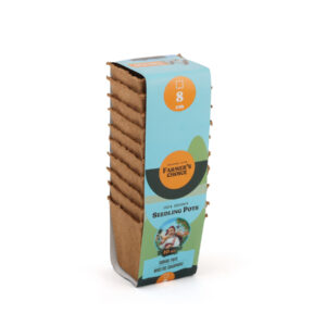 Seedling pot cuadrada 8 x 8 cm (10 u) Farmer´s Choice