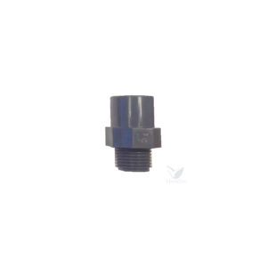 Terminal Rosca Macho Flora PVC