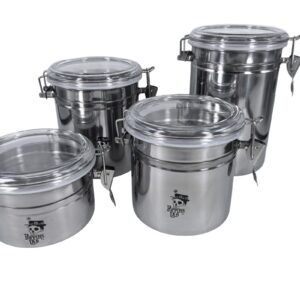 Bote hermético de acero inoxidable 800ml -103mm Poppins Lab