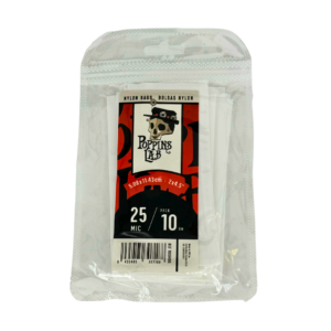 Bolsa nylon 25 mic 5x11cm (10 u) Poppins Lab
